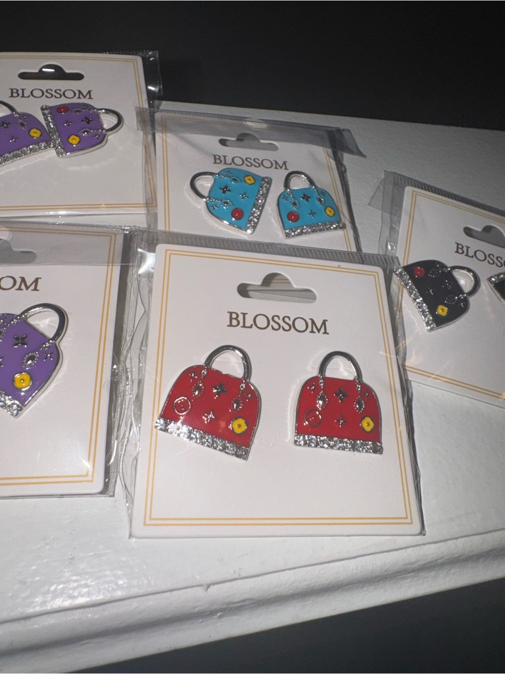 Handbag Earrings - Picture 4 of 5